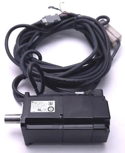 Yaskawa SGMAV-02A3A6C Rotary Servo Motor w/ Brake, 200W, 200v AC, 24v DC Brake - Picture 1 of 5