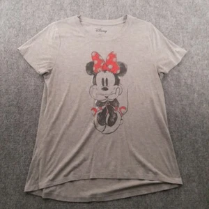 Disney Top Damen XL T-Shirt grau Minnie Mouse Cartoon Disneyana Klassiker Retro - Bild 1 von 7