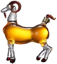 Pecora Design a Forma Casa senza Piombo Whiskey Decanter Per Liquore Scozzese