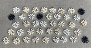 41 Knex White Off White & Black 8 Position Standard Connectors K'nex Parts  - Picture 1 of 2