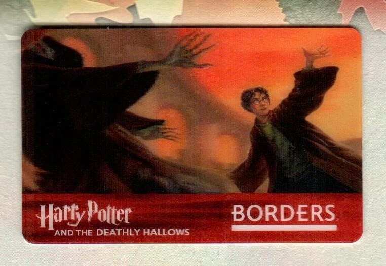 BORDERS Harry Potter and Voldemort ( 2007 ) Lenticular Gift Card ( $0  ) - Image 1 of 1