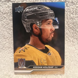 2023-24 UD Upper Deck Series 1 Base Hockey Cards #182 KEEGAN KOLESAR