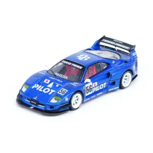 1:64 Ferrari F40 LBWK Liberty Walk -- 2024 Tokyo Auto Salon #56 Blue -- INNO64 - Picture 1 of 6