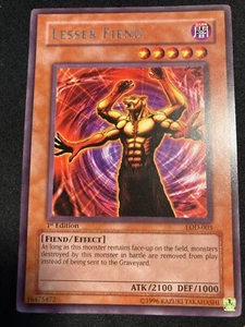 Lesser Fiend LOD-003 - 1st Edition - NM - Goat Format - Picture 1 of 10