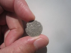 ESCASO ERROR 158L (1578) RIGA FREE CITY, POLONIA, LETONIA CHELÍN - Imagen 1 de 2