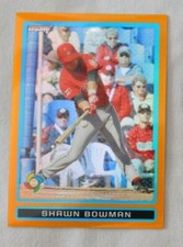 2009 Bowman Chrome Draft WBC Prospects Orange Refractor #BDPW28 Shawn Bowman /25