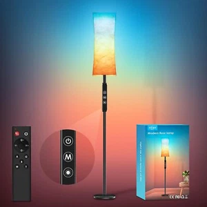 Dimmable Floor Lamps 65"Tall Floor Lamps With Remote for Living Room Bedroom  - Picture 1 of 7