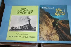 Softcover James Reisdorff Dampflokomotiven der Nebraska Railroad Zug Schiene - Bild 1 von 7