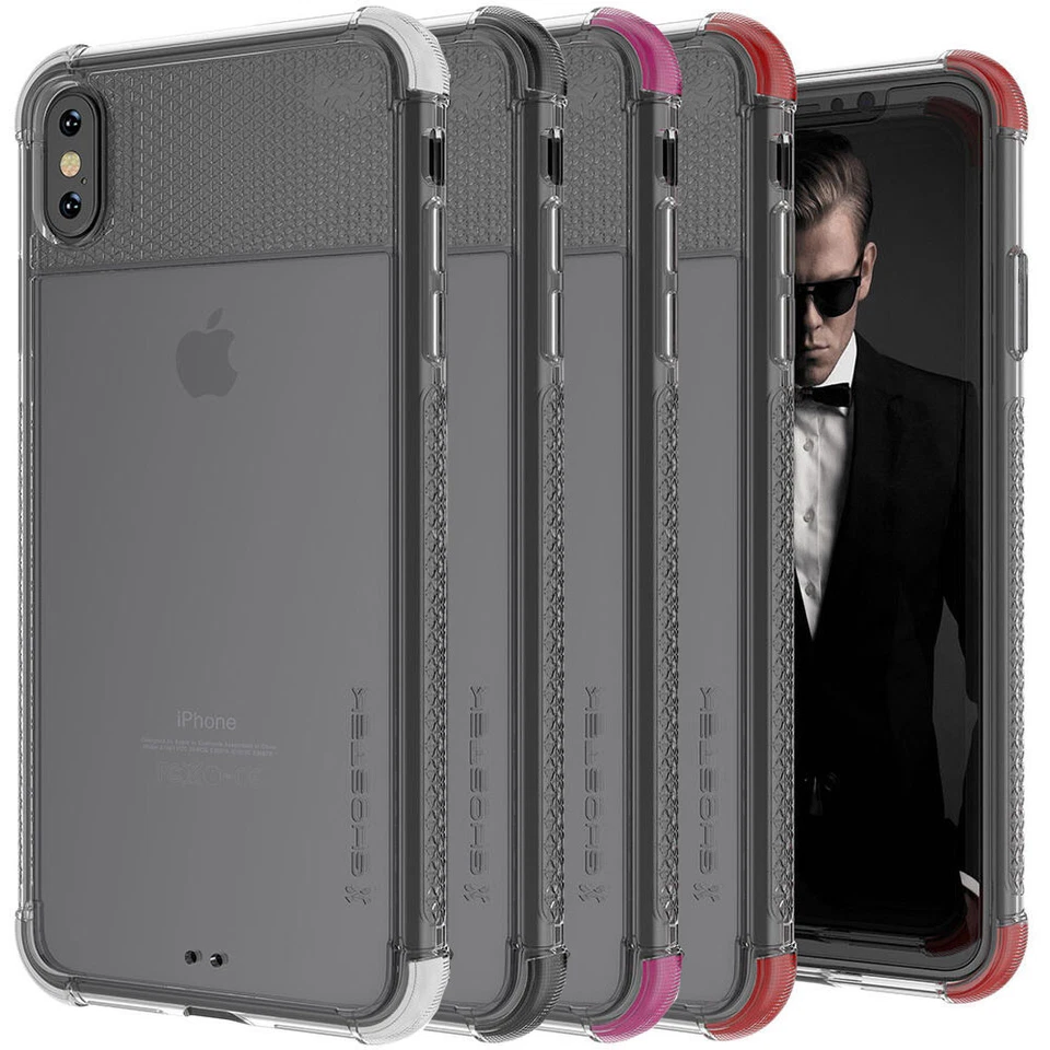 Ghostek COVERT2 Tough Clear Flexi Silicone Case Cover for Apple iPhone XS Max - Image 1 of 1