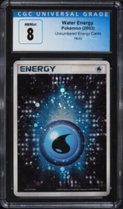 CGC 8 WATER ENERGY EXPANSION PACK POKEMON JAPANESE HOLO 2003 - Picture 1 of 1