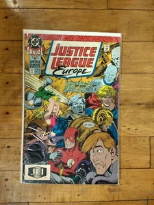 DC Justice League Europe #1 Featuring The Return Global Guardians! Annual 1990 - Picture 1 of 1