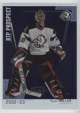 2002-03 ITG Be A Player Between the Pipes Ryan Miller #105 Rookie RC