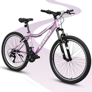 24-Inch Girls' Mountain Bike, 21-Speed with V-Brakes, Purple - Picture 1 of 8