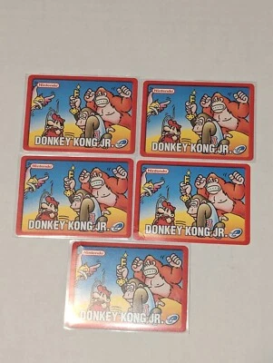 Nintendo Donkey Kong JR -e Reader Game Boy Advance Cards (1 Thru 5) - Image 1 of 2