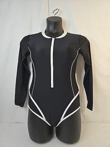SiySiy Long Sleeve One Piece Swimsuit Women's Rash Guard Surfing New - Picture 1 of 7