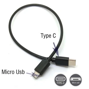 USB 3.1 Type-C To Micro-B Micro USB Charging Data Transfer otg Adapter Cable ol - Picture 1 of 7