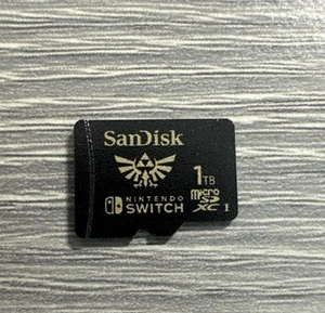SanDisk 1TB microSDXC UHS-1 for Nintendo Switch Zelda Edition - Photo 1 sur 1