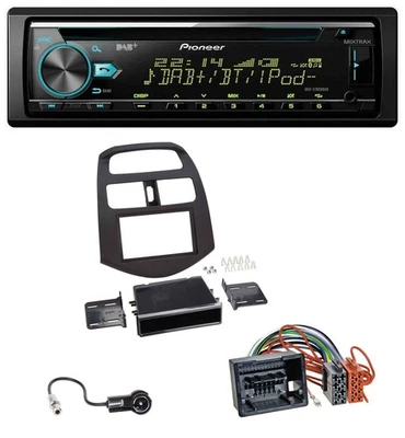 Pioneer DAB MP3 CD USB Bluetooth Autoradio für Chevrolet Spark (ab 2013) - Bild 1 von 4