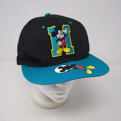 Gorra de béisbol ajustable Mickey Mouse Mickey Unlimited vintage azul negro Foto 1 de 4