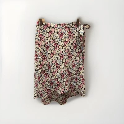 Falda envolvente floral LOFT para mujer talla 00Pequeña ¡¡USADA EN EXCELENTE ESTADO!!  Midi fluido para mujer Foto 1 de 4