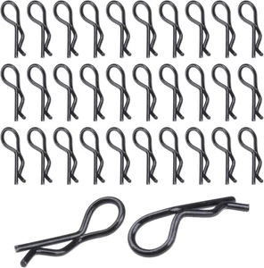100 Stck. Mini Karosserie Clips R Pins für 1/24 1/28 1/36 Maßstab Micro Cars kompatibel mit - Bild 1 von 12
