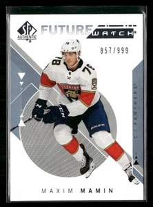 2018-19 SP Authentic #152 Maxim Mamin #/999 - Picture 1 of 2
