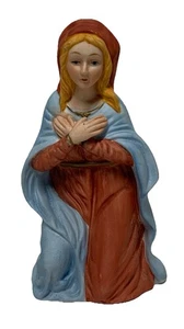 Vintage Homco Krippe Ersatz Jungfrau Maria 5,75" Porzellan Biskuit Figur 5216 - Bild 1 von 5