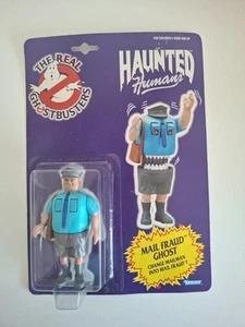 The Real Ghostbusters Haunted Humans Mail Fraud Post Man 1988 - Carded MOC - Picture 1 of 8