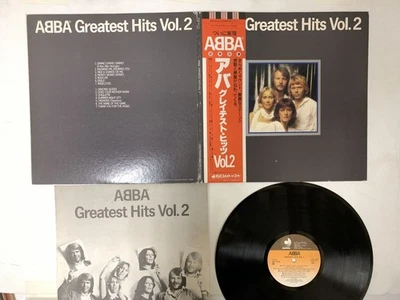 ABBA Greatest Hits Vol. 2 Japan LP OBI [56888ER] - Image 1 of 2
