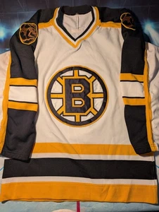 NHL Starter Authentic Boston Bruins White Hockey Jersey, Size 48-R *PLEASE READ* - Picture 1 of 7