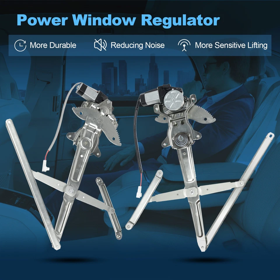 Regulador de ventana delantero derecho derecho con motor para Toyota Tundra 2004-2006 cabina extendida Foto 1 de 4