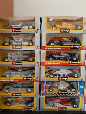 LOTTO  BURAGO 12 Modelli  FORMULA  1 SCALA 1:24  - Immagine 1 di 4