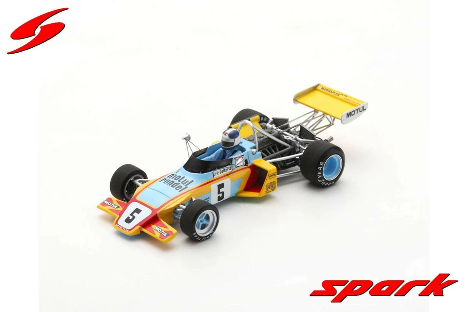 Spark 1/43 Brabham BT38 #5 GP Rouen F2 1972 J.P. Beltoise SF242 - Immagine 1 di 1