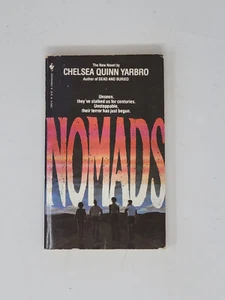 CHELSEA QUINN YARBRO SIGNED 1ST - Nomads (Paperbacks From Hell) - Foto 1 di 5