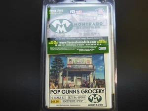 O SCALE FOS SCALE MODELS POP GUNNS LEBENSMITTELGESCHÄFT MONTRADO ON30 STRUKTURBAUSATZ - Bild 1 von 2