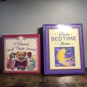 Two Children’s Bedtime Story Books Classic bedtime stories,& five minute stories - Imagen 1 de 19