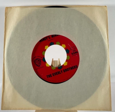 THE EVERLY BROTHERS 45 RPM NANCY'S MINUET / ...SO IT ALWAYS WILL BE—VG - Image 1 of 2