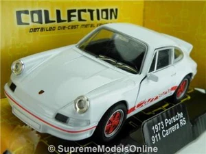 PORSCHE 911 CARRERA RS 1973 MODEL CAR 1/38 SCALE WHITE COLOUR EXAMPLE T3412Z(=) - Picture 1 of 5