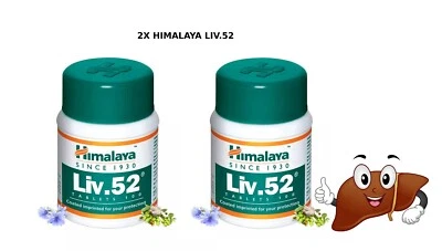 HIMALAYA Liv.52 - Leber Support - 2x 100Tab. Unterstützung und Schutz der Leber 200 tab!