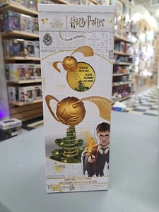Wizarding World Of Harry Potter Golden Snitch Christmas Tree Topper - Picture 1 of 5