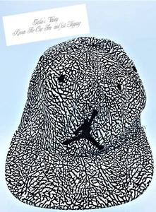 Air Jordan JUMPMAN Black & Gray Youth Size Adjustable Snapback Hat Cap - Picture 1 of 10