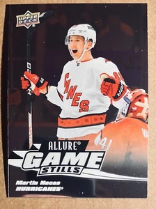 2022-23 Upper Deck Allure Hockey Game Stills Martin Necas #GS-8 Carolina - Picture 1 of 2