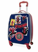 New Disney Store Marvel Spider-Man Hardside Spinner Luggage Kids Suitcase