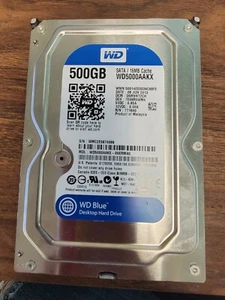 Western Digital WD5000AAKX-00ERMA0 500GB 7200RPM 3.5" SATA Desktop HDD TESTED! - Picture 1 of 1