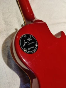 Engraved Switch Back Plate cover for Epiphone or Gibson Les Paul Traditional  - Picture 1 of 3