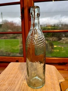 Vintage Glass Bottle-South Devon Direct Table Water Supplies Torquay - Picture 1 of 5