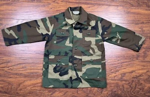 Rothco Jr. GI Kid's BDU Shirt Woodland Camo Size 6 Camouflage H1 - Picture 1 of 6