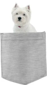 West Highland Terrier en bolsillo nevera coche imán parachoques pegatina aplicación tamaño 4"x7" - Imagen 1 de 5