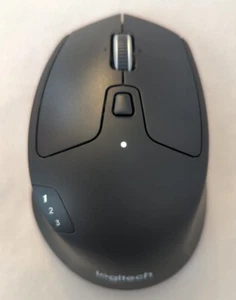 Logitech M720 Triathlon Wireless Mouse - Black - Picture 1 of 5