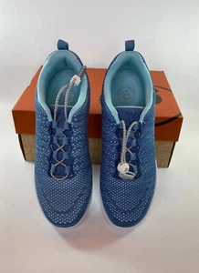Propet WAT062M Women's Travel Walker Evo Denim/Lt Blue Size 8.5 Med NEW in Box  - Picture 1 of 10